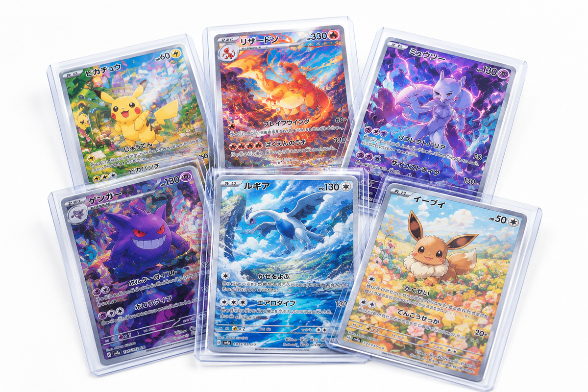 Carta Pokémon AR Japonesa — Original e Colecionável